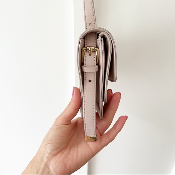 STUART WEITZMAN pink leather side bag - Picture 5 of 7